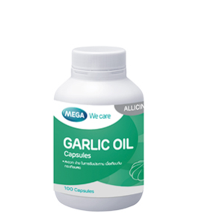 00019 : Mega We care Garlic Oil - 100 capsule