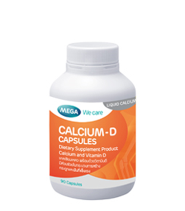 00025 : Mega We care Calcium-D - 90 capsule
