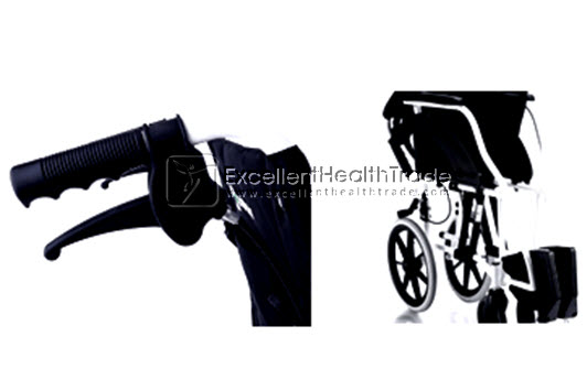 00580: รถเข็นผู้ป่วยพกพา (Comfort wheelchair 612)