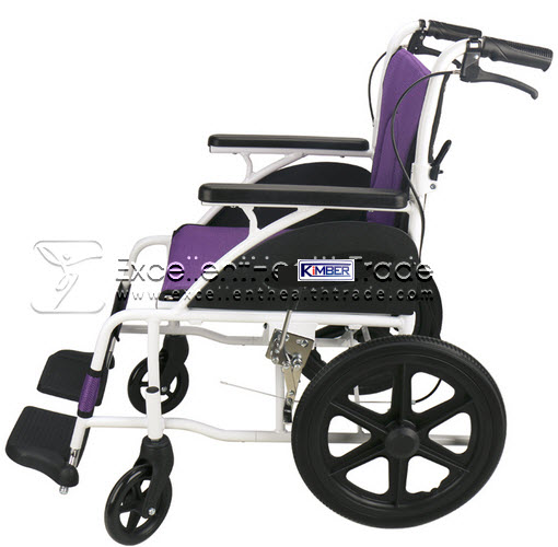 00697: รถเข็นล้อกลาง รับน้ำหนักเยอะขึ้น (Premium - high loadability wheelchair)