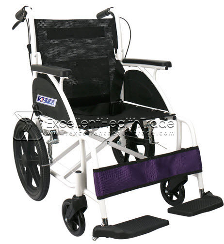 00697: รถเข็นล้อกลาง รับน้ำหนักเยอะขึ้น (Premium - high loadability wheelchair)