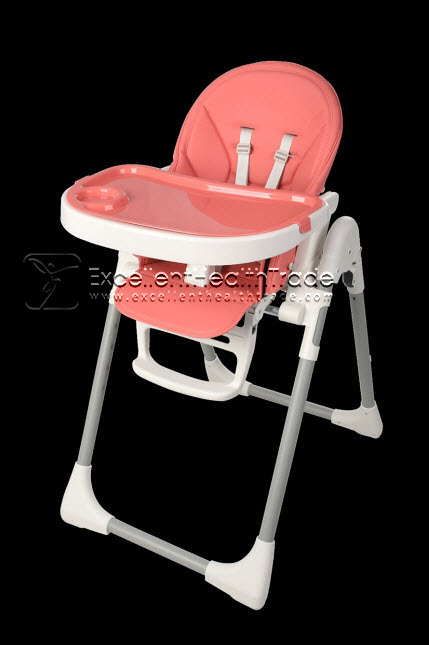 00709: เก้าอี้ทานข้าวเด็กปรับสูงต่ำ เอนนอน แบบเอนกประสงค์ (Premium - Adjustable Baby Highchair)