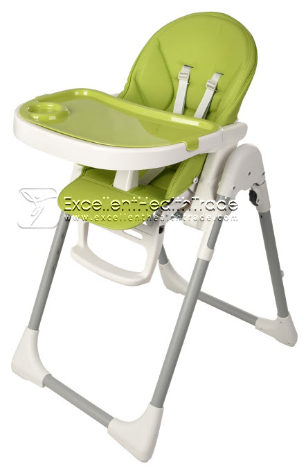 00709: เก้าอี้ทานข้าวเด็กปรับสูงต่ำ เอนนอน แบบเอนกประสงค์ (Premium - Adjustable Baby Highchair)