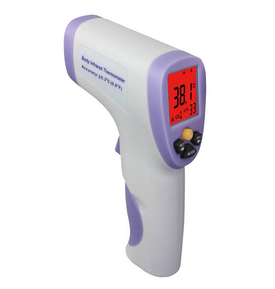 00714: เครื่องวัดอุณหภูมิหน้าผาก Digital Infrared Thermometer (HT820D)