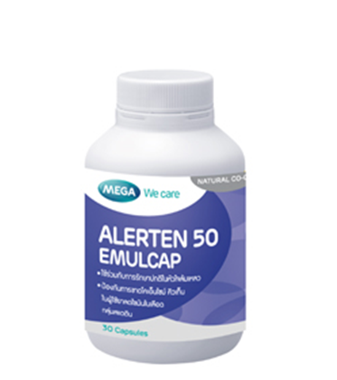 00011 : Mega We care Alerten Q10 50 mg - 30 capsule