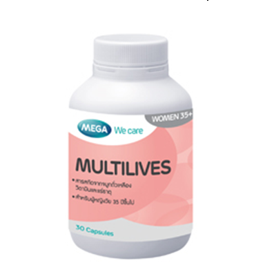 00012 : Mega We care Multilives - 30 capsule